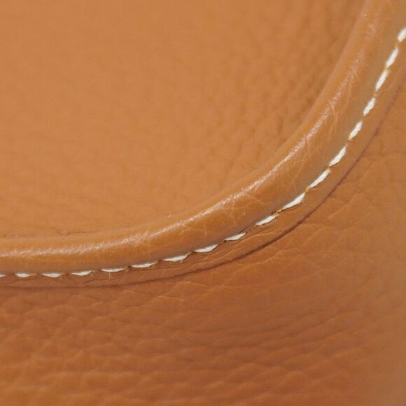 Hermes Shoulder Bag Evelyn TPM Taurillon Clemence Gold Silver Hardware Marked K - Picture 7 of 9